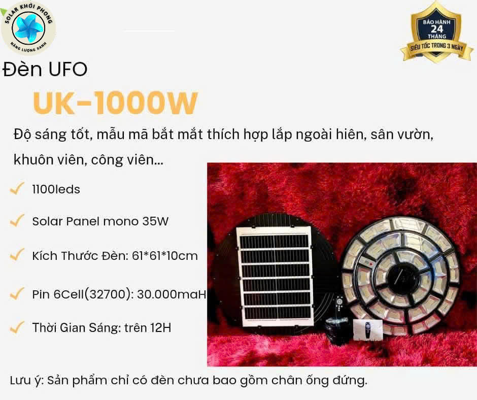 Đèn UFO - Công Ty TNHH Thương Mại Và Dịch Vụ Khởi Phong